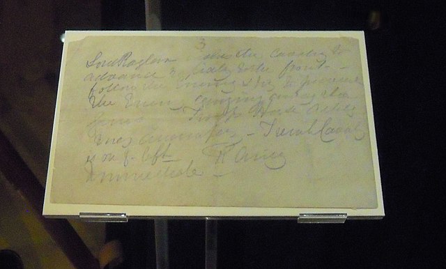 The written order which led to the Charge