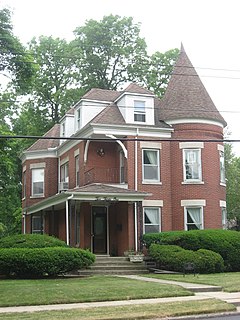 Charles E. Nichols House Historic house in Indiana, United States