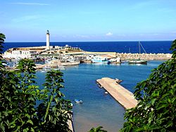 The port of Cherchell