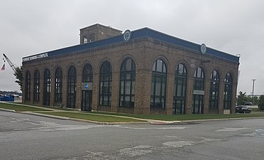 Chester Waterside Station Machine Shop, Chester, Pennsylvania