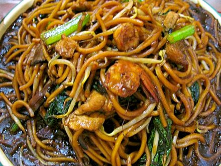 I'd chow down on that CHOW MEIN!