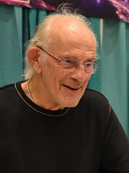 Christopher Lloyd at GalaxyCon Raleigh in 2023