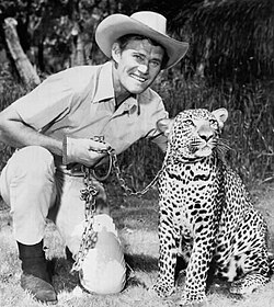 Afrika'da Chuck Connors Kovboy 1967. JPG