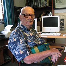 Clarke at his home in Sri Lanka, 2005