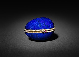 <span class="mw-page-title-main">Lapis Lazuli (Fabergé egg)</span> Fabergé egg