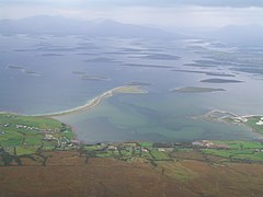 Clew Bay as seen from the top of Croagh Patrick.