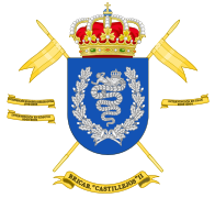 Escudo de la desaparecida Brigada de Caballería "Castillejos" II (BRC-II)