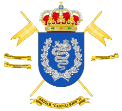 Coat of Arms of the 2nd Cavalry Brigade Castillejos.svg