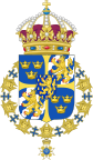 Coat of arms of Queen Sophia (Sweden).svg