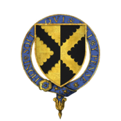 Coat of arms of Sir Richard Pole, KG.png