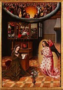 Triptych of Annunciation, by Marcellus Coffermans (16th-century).