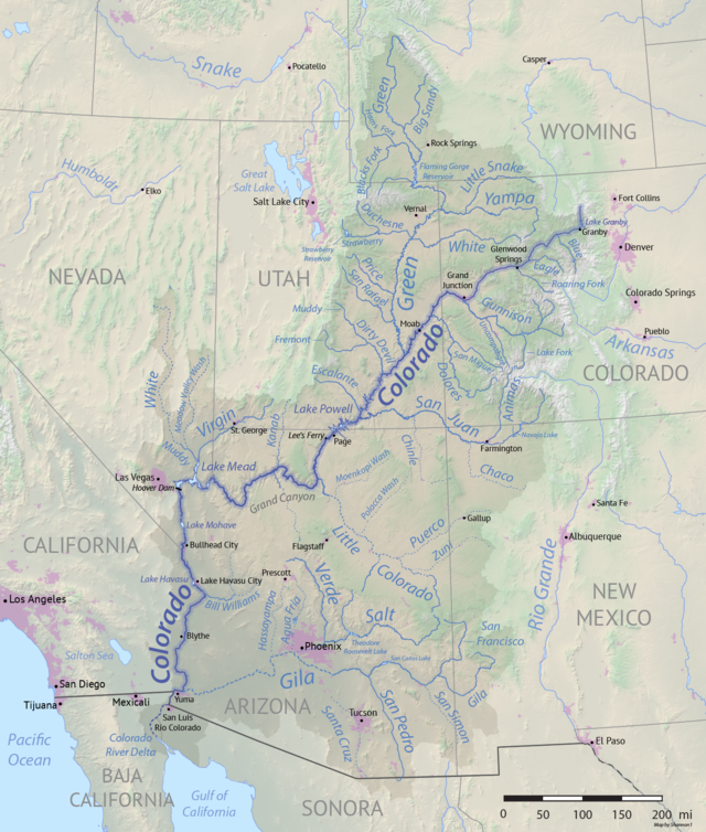 Course of the Colorado River Wikipedia