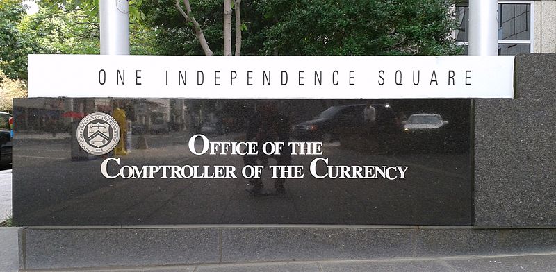 File:Comptroller of the Currency HQ sign by Matthew Bisanz.jpg