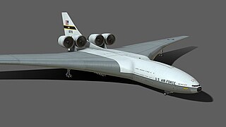 <span class="mw-page-title-main">Lockheed CL-1201</span> American nuclear-powered aircraft design study
