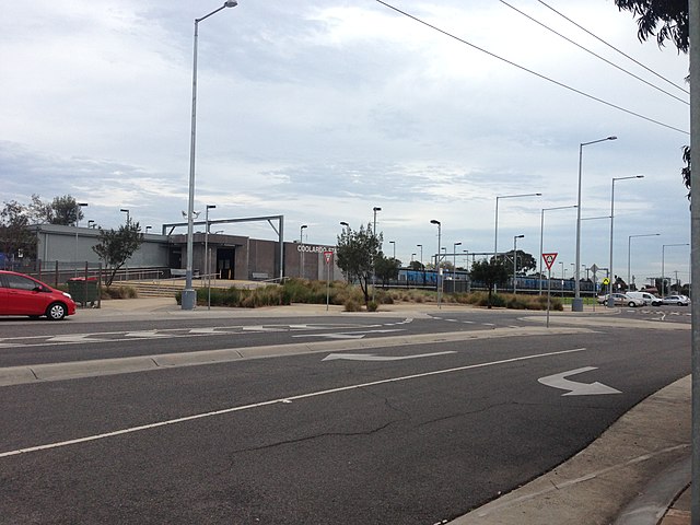 Coolaroo railway station in October 2019