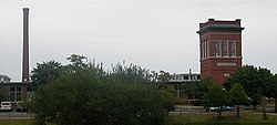 Fabrik der Plymouth Cordage Company, heute der Gewerbekomplex Cordage Park
