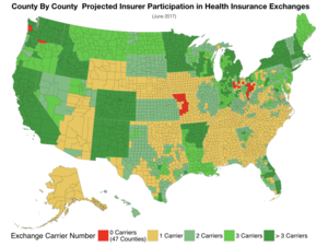 County By County Projected Insurer Participation in Health Insurance Exchanges.png
