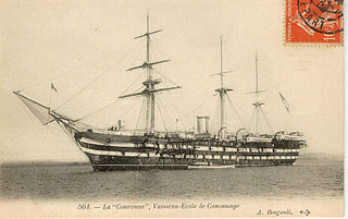 French ironclad <i>Couronne</i> French Navys armoured frigate