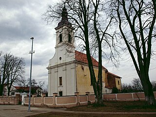 Bebrina is a village and a municipality in the Brod-Posavina County, Croatia. There are a total of 3,252 inhabitants in the municipality with 95.42% Croats and 2.55% Ukrainians.