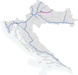 Croatia Autocesta A13.svg