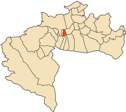 Bouchagroune - Carte