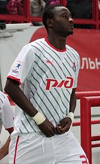 N'Doye a Lokomotyiv színeiben 2012-ben