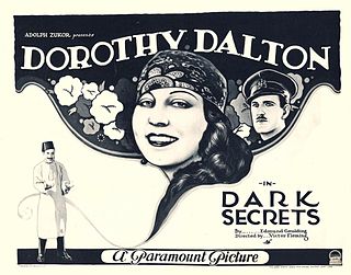 <i>Dark Secrets</i> 1923 film by Victor Fleming