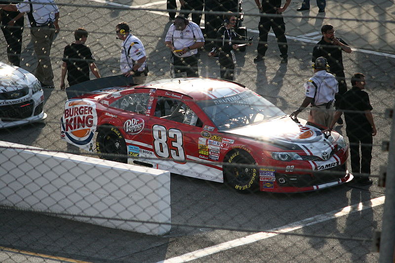 File:David Reutimann BK Racing Toyota Richmond April 2013.jpg