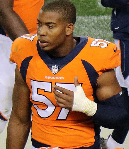Walker with the Broncos in 2017
