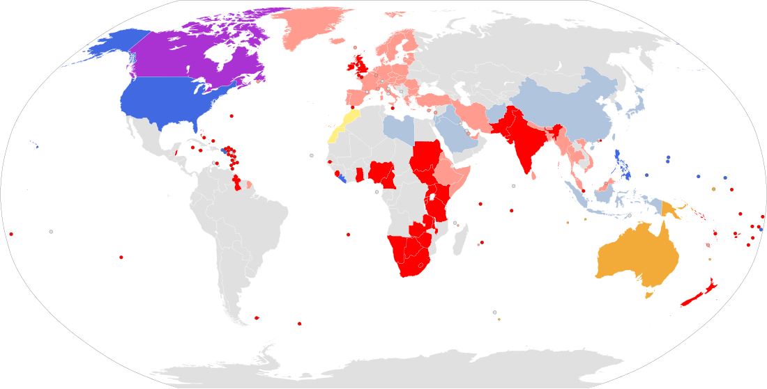 American and British English spelling differences