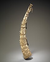 4шлажный валькноп, охотничий рог, XV век, Национальный музей африканского искусства