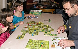 <span class="mw-page-title-main">Carcassonne: Hunters and Gatherers</span> German-style board game