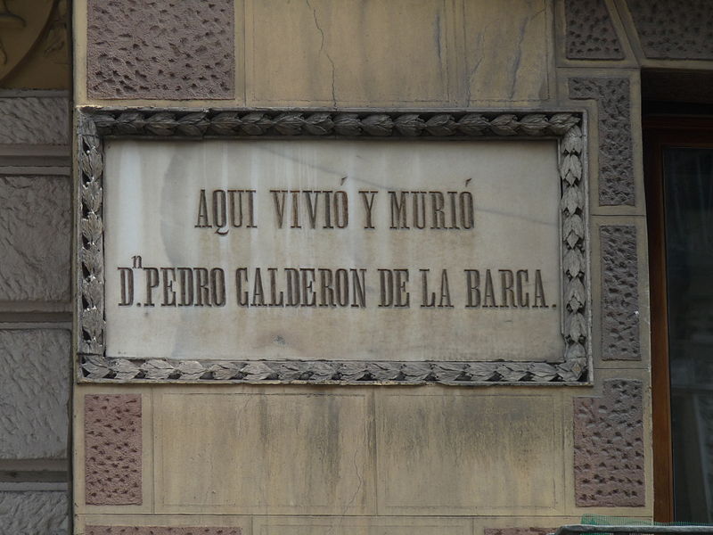 File:Detalle de la fachada de la Casa de Calderón de la Barca.jpg