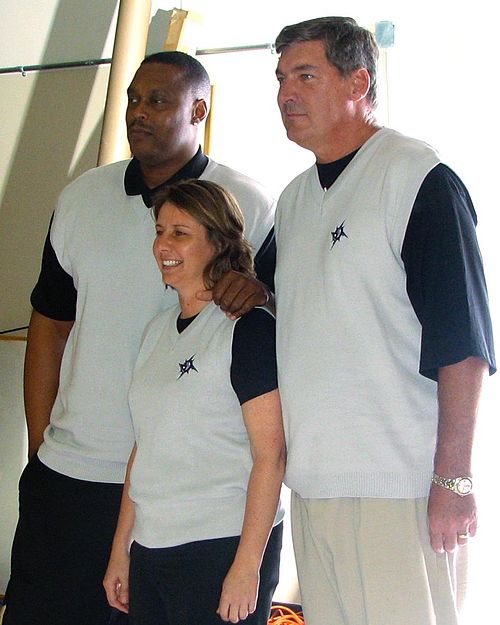 Detroit Shock coaching staff in 2007