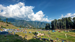 Beauty of picnic spot Devigol in Patnazi Village, Tehsil Bunjwah, District Kishtwar, Jammu and Kashmir,