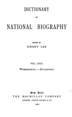 Dictionary of National Biography volume 63.djvu