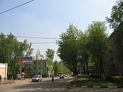 A street in Dolgoprudny