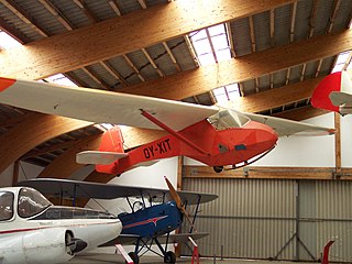 Raab Doppelraab German two-seat glider, 1951