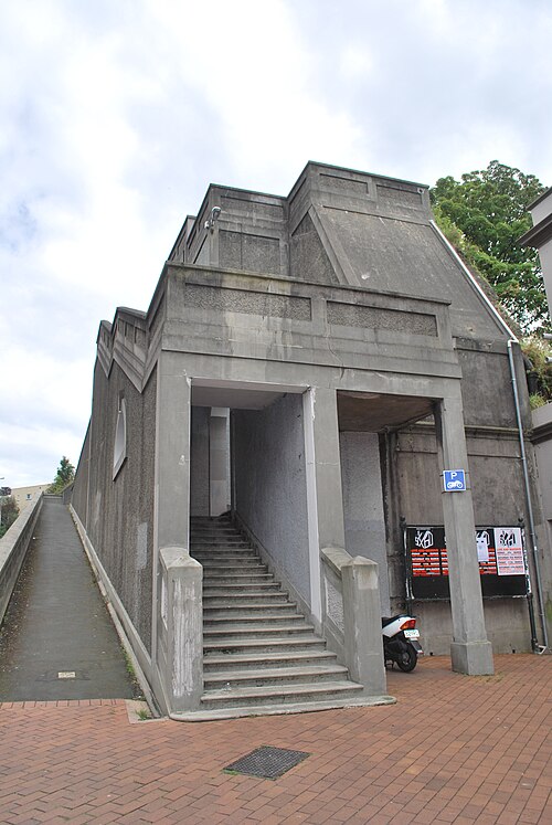 The Dowling Street steps