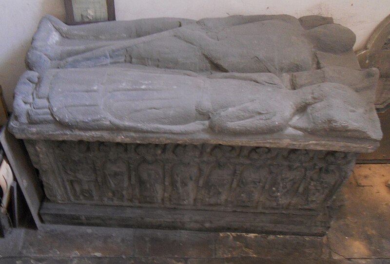 File:Earls of Kildare medieval tomb (c1450) at St Werburgh's Church of Ireland parish church, Dublin..JPG