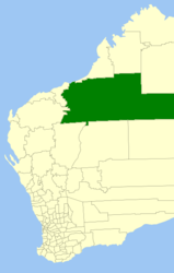 Contea di East Pilbara – Mappa