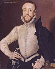 Edward Seymour, hrabia Hertford, przypisywany Hansowi Eworthowi (1515-1574).jpg