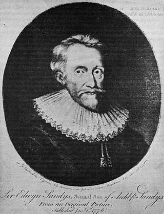 <span class="mw-page-title-main">Edwin Sandys (1561–1629)</span> English politician