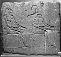Egyptian - Corner Relief Fragment with King Ptolemy II Philadelphos, Mehyet, and Onuris-Shu - Walters 2251.jpg