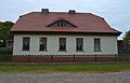 Deutsch: Gutsverwalterhaus mit Gutsarbeiterhaus und Stallscheune der ehemaligen Rittergutsanlage von Wilkendorf, Wilkendorf/Altlandsberg.