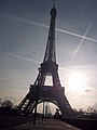 Eiffel Tower with a gloomy sun.JPG