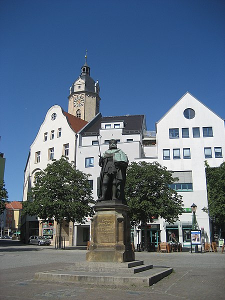 Ein Denkmal Johann Friedrichs I. des Großmütigen in Jena