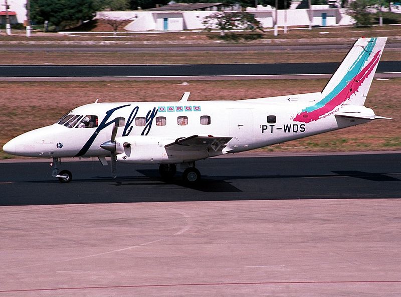 File:Embraer EMB-110C Bandeirante, FLY Linhas Aereas Cargo AN0286355.jpg