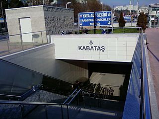 <span class="mw-page-title-main">Kabataş (Istanbul Metro)</span>