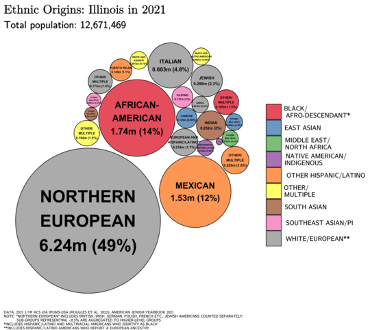 Ethnic origins in Illinois